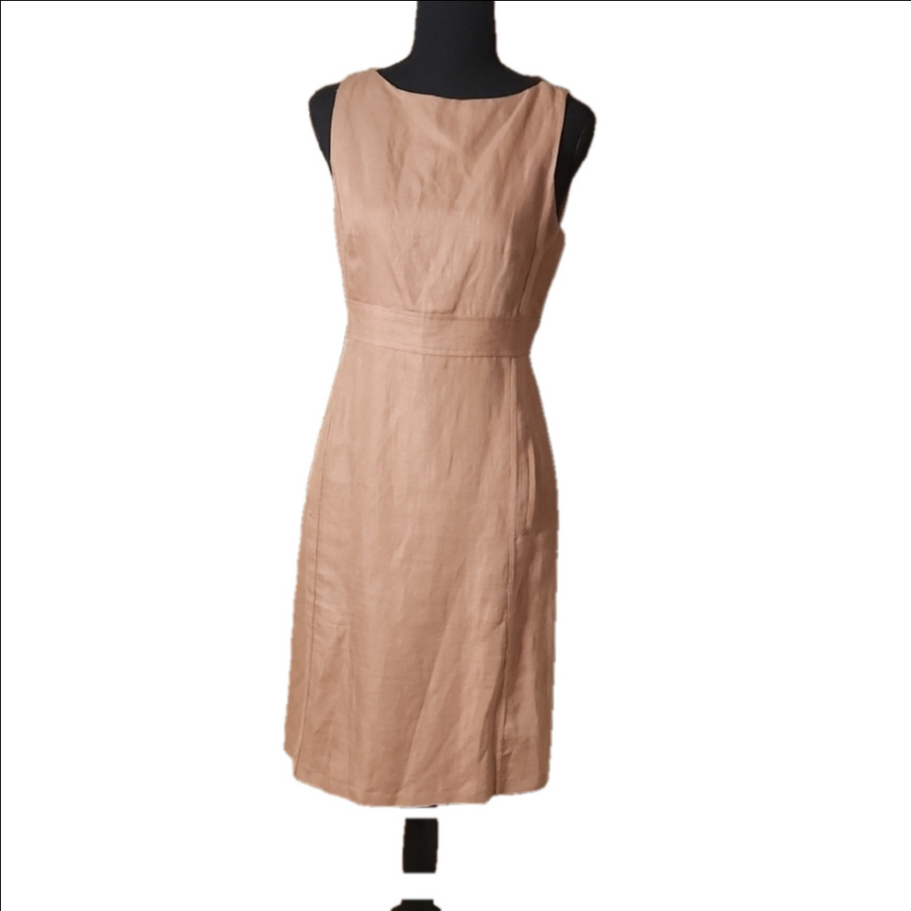 Ann Taylor Linen Blend Dress, Size 2